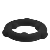 Spinner Silicone Ring Black