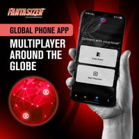 Hypershaker Automatic App Controlled LCD Masturbator Red