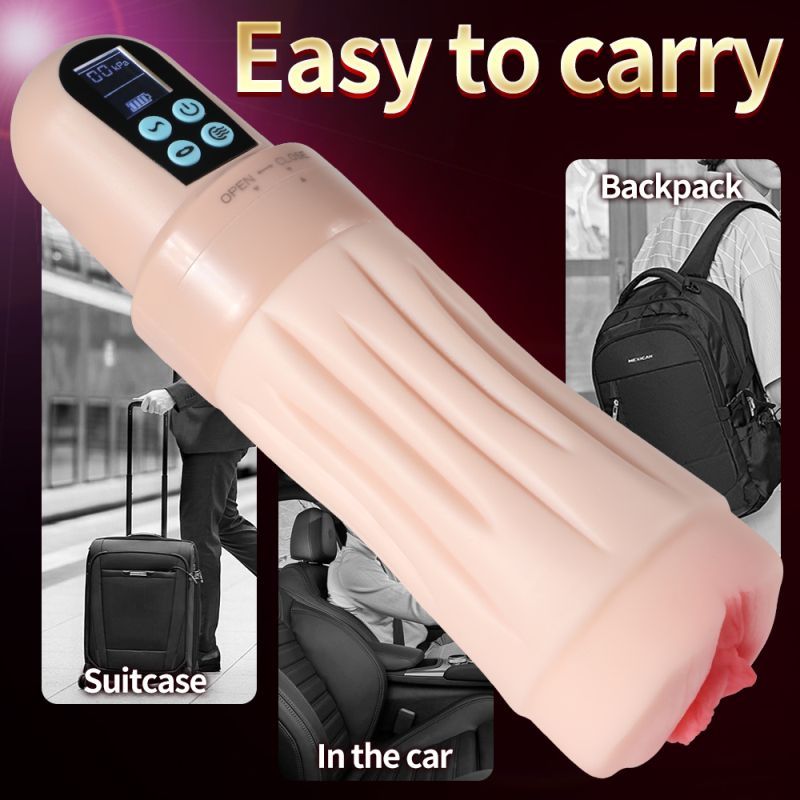 Suctroker Dual Density Vibrating Sucking Vaginal Masturbator V2