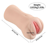 Brenna Dual Density 3 Speed 7 Mode Vibrating Realistic Masturbator