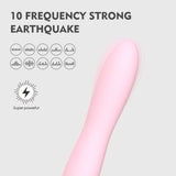Bella Silicone 140mm Bullet Massager Pink