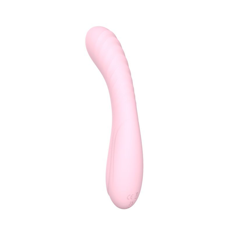 Maya Curve Silicone Vibrator Pink