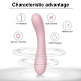 Maya Curve Silicone Vibrator Pink