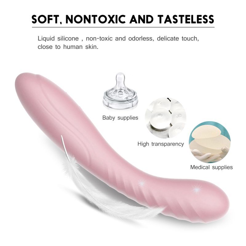 Maya Curve Silicone Vibrator Pink
