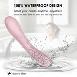 Maya Curve Silicone Vibrator Pink
