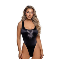 Playboy Bling Bunny Teddy Black