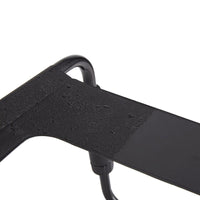 Sex Chair Adjustable Height Black TPU Seat