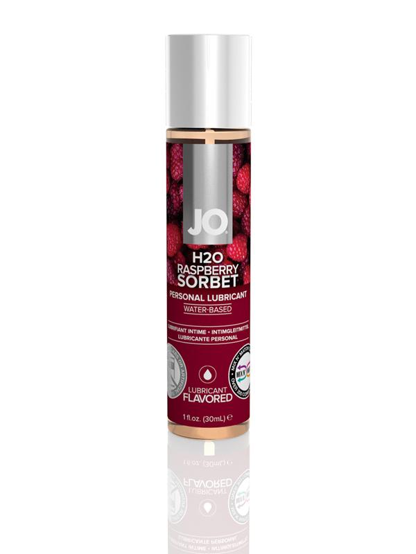 JO H2O Flavored Lubricant Raspberry Sorbet 1Fl.oz/30ml
