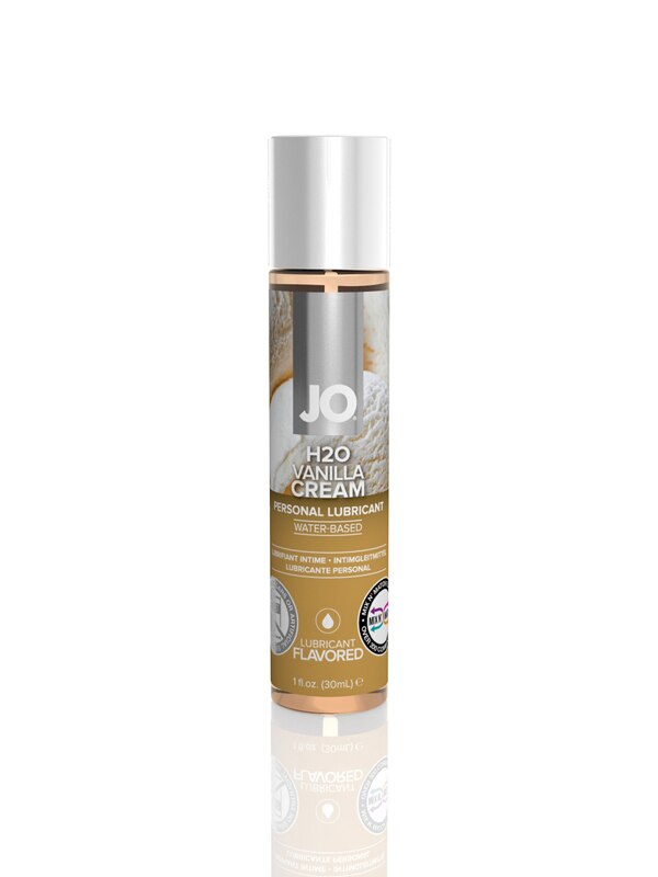 JO H2O Flavored Lubricant Vanilla Cream 1Fl.oz/30ml