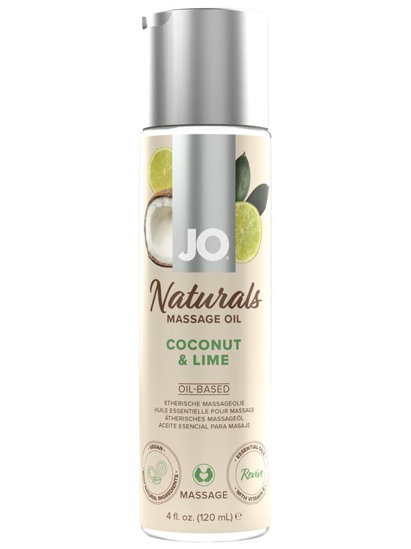 JO Naturals - Coconut & Lime - Massage 4 floz / 120 mL