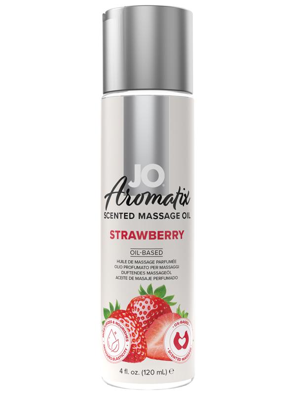 JO Aromatix - Strawberry - Massage 4 floz / 120 mL
