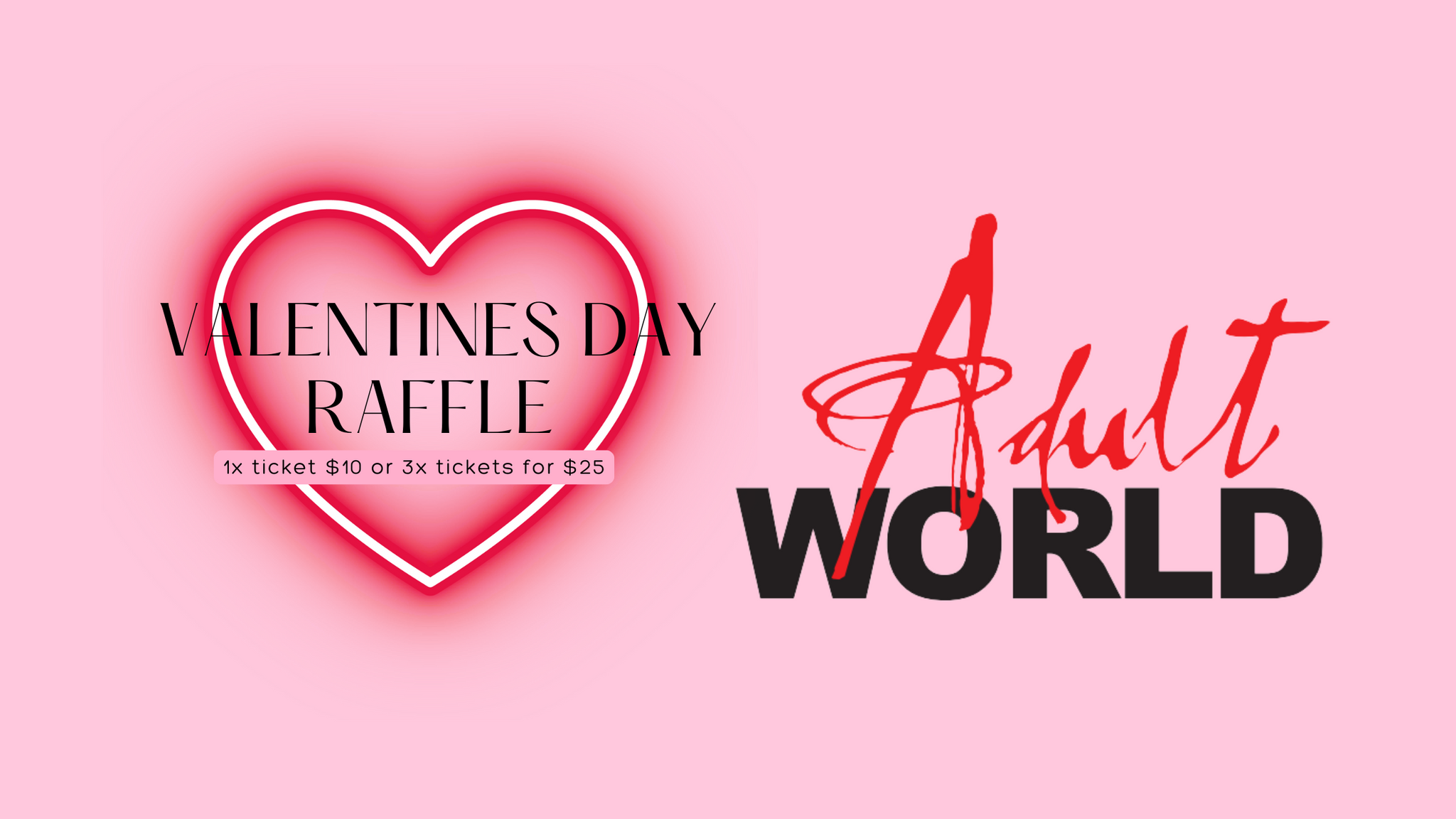 Grand $1000 Valentines Day Raffle 3x tickets