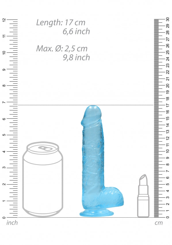 6" / 15 cm Realistic Dildo with Balls