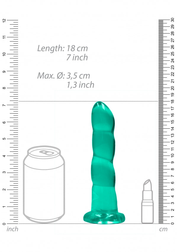 Non Realistic Dildo With Suction Cup 7'' / 17cm