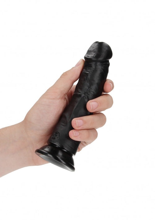 Curved Realistic Dildo with Suction Cup - 6''/ 15.5 cm