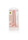 Straight Realistic Dildo with Balls and Suction Cup - 8''/ 20.5 cm