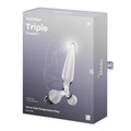 Satisfyer Triple Crystal 2 - Transparent