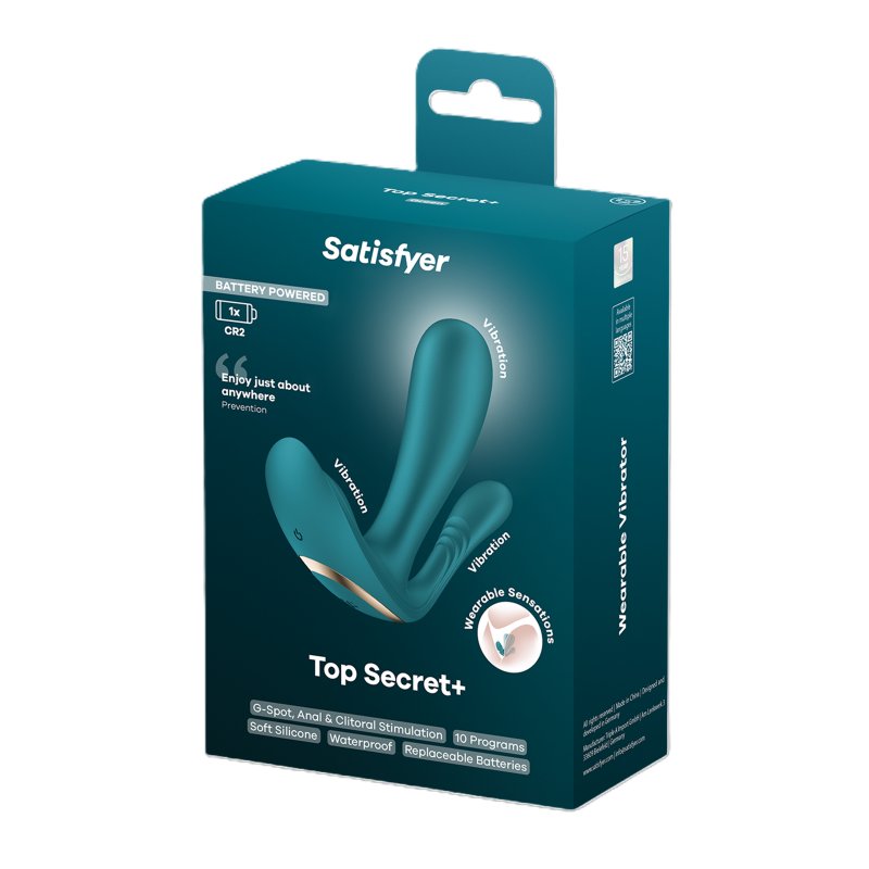 Satisfyer Top Secret+Battery Series green
