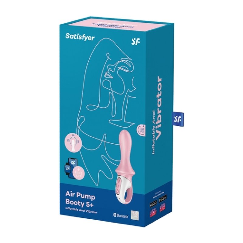 Satisfyer Air Pump Booty 5+ pink