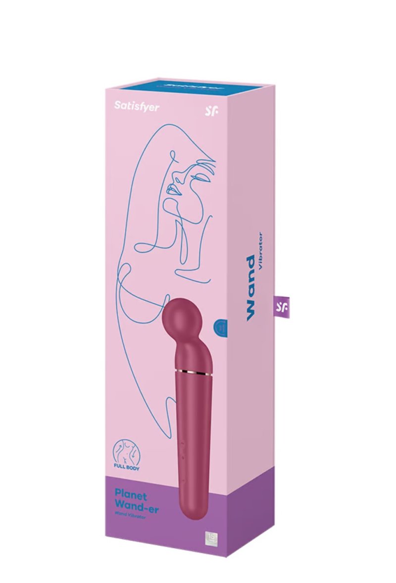 Satisfyer Planet Wand-er Berry/Rosegold