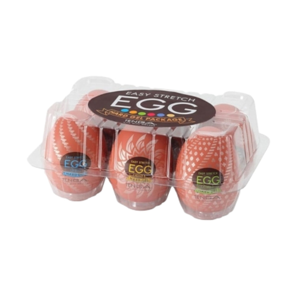 Tenga Egg Hard Boiled- Strong Variety Package - 6 Pack