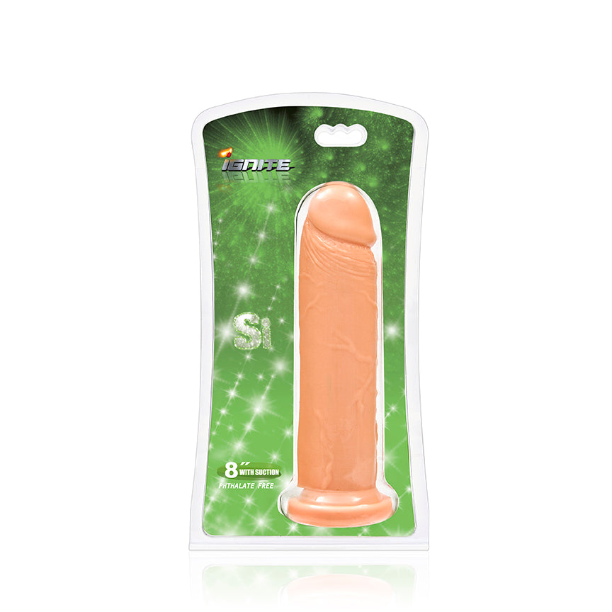 Cock w/ Suction Flesh 8in