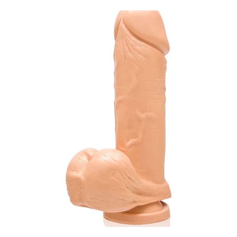 Thick Cock w/ Balls and Suction Flesh 8in