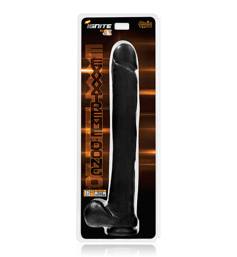 Exxtreme Dong w/ Suction Black 16in