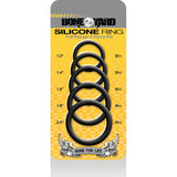 Boneyard Silicone Ring 5 Pc Kit Black