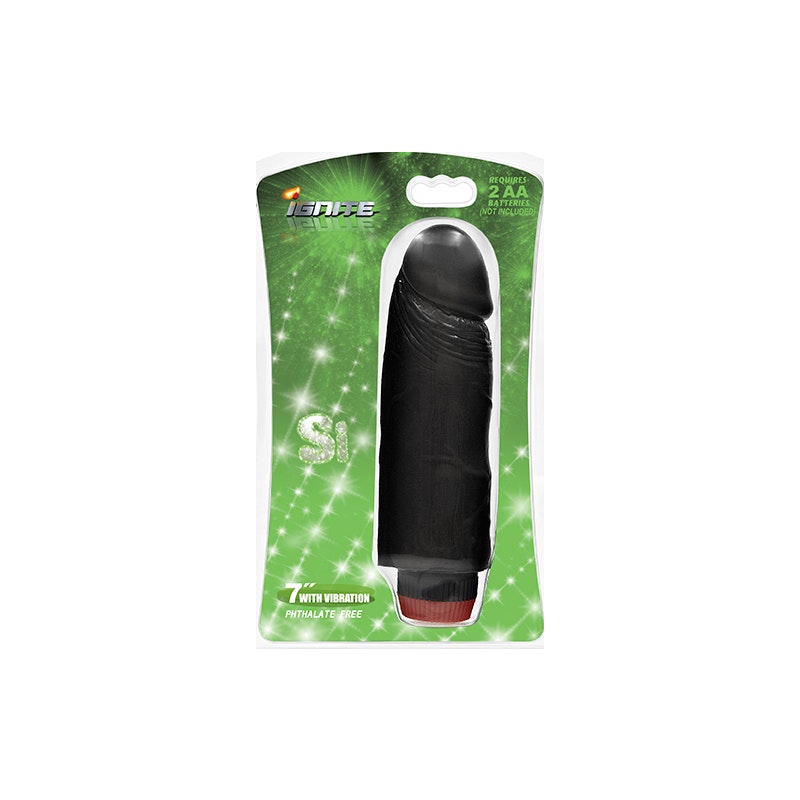 Cock w/ Vibration 7in Black