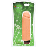 Cock w/ Vibration 8in Vanilla