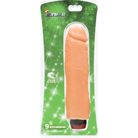 Cock w/ Vibration 9in Vanilla