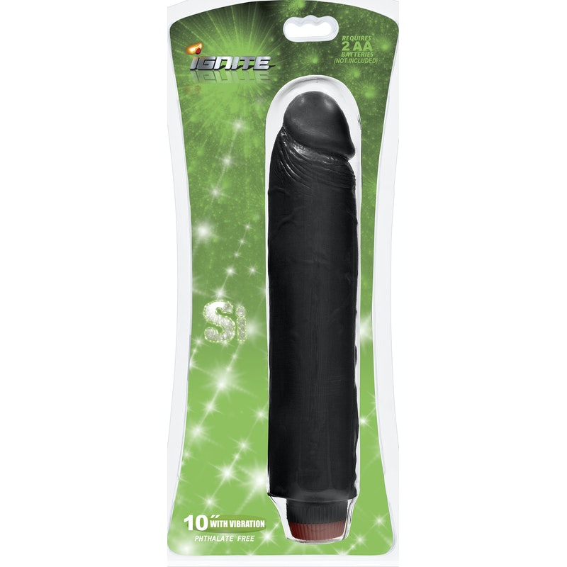 Cock w/ Vibration 10in Black