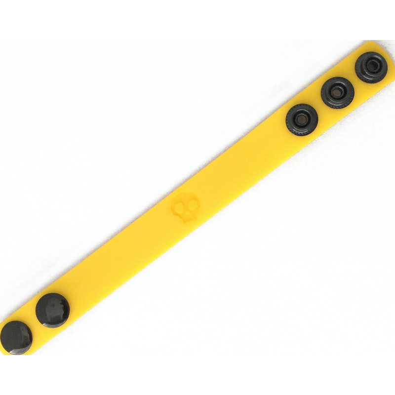 Boneyard Silicone Cock Strap - 3 Snap Ring - Yellow
