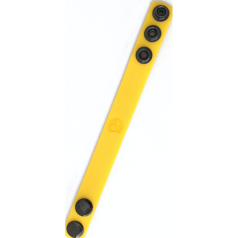 Boneyard Silicone Cock Strap - 3 Snap Ring - Yellow