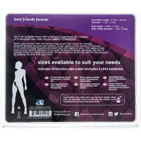 Strapless Strap On Vibrating Silicone M - Purple