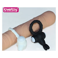 Power Clit Cockring Thriller White