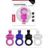 Power Clit Cockring Thriller White