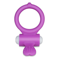 Power Clit Cockring Heart Purple