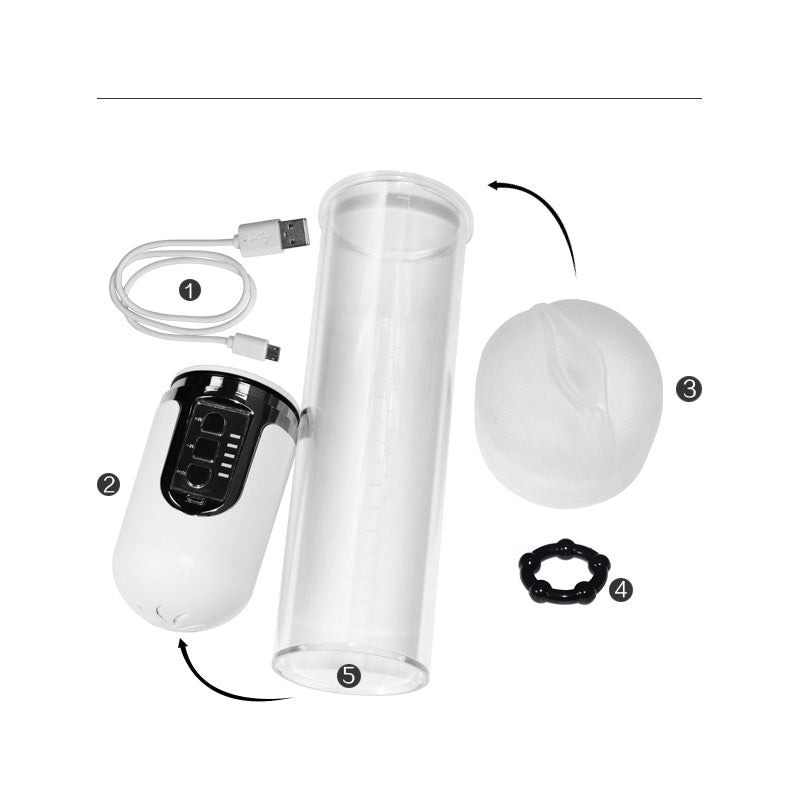Maximizer Worx VX5 Rechargeable Pump White
