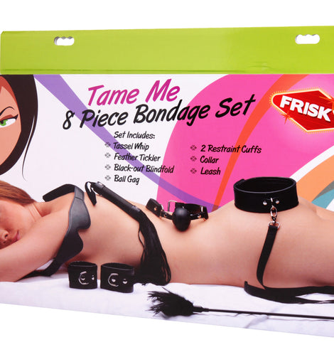 Tame Me 8 Piece Beginner Bondage Set