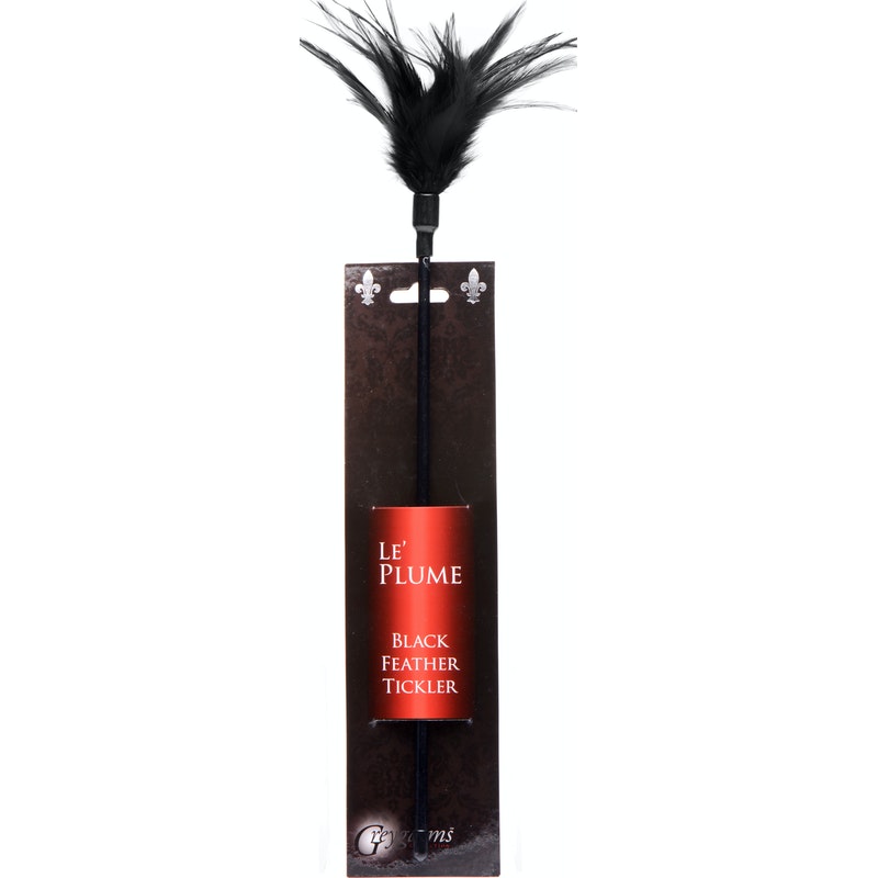 Le Plume Feather Tickler Black