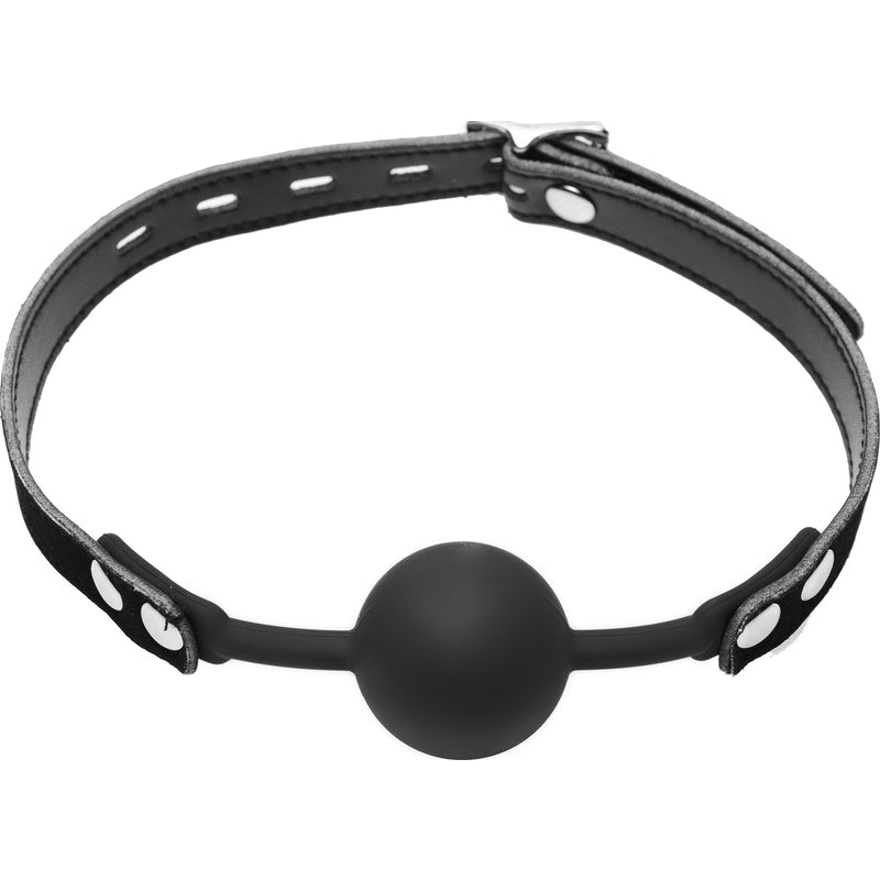 Premium Hush Locking Silicone Comfort Ball Gag