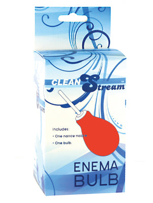 Bulb Anal Clean Enema Red