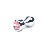 Metal Butt Plug V Pink