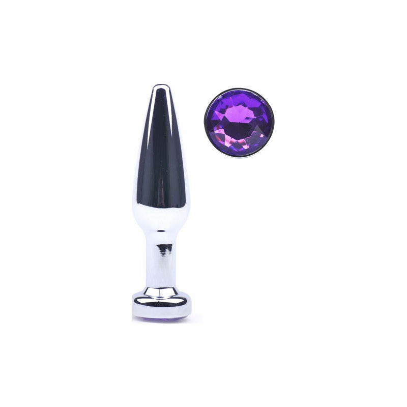 Metal Butt Plug III Purple