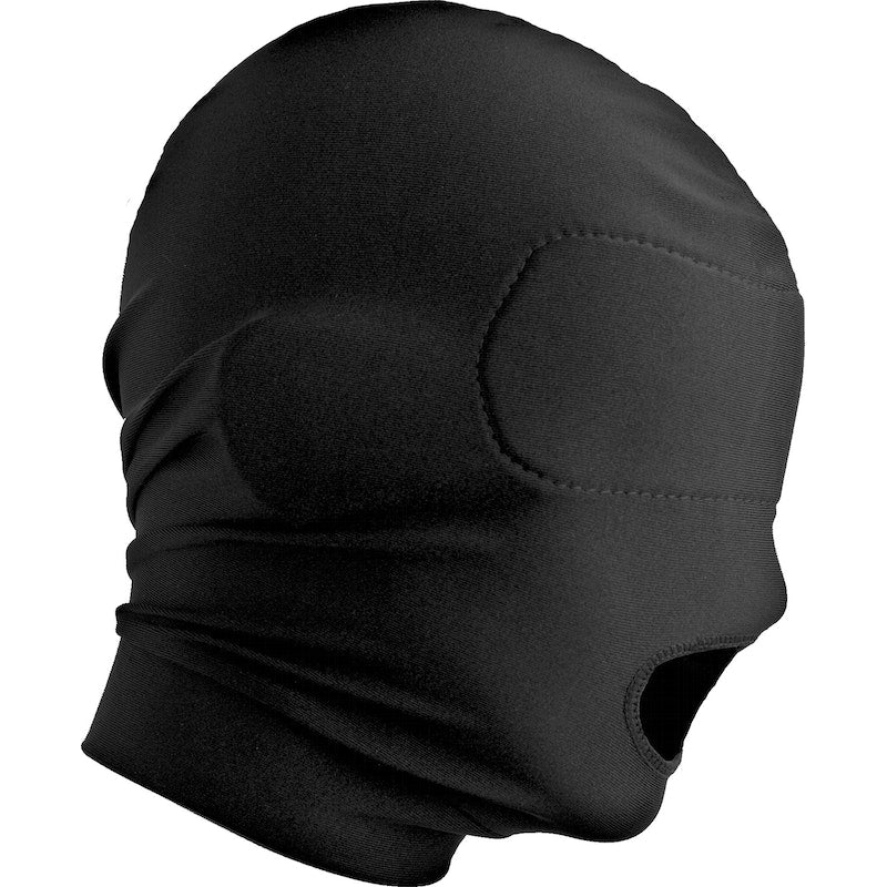 Disguise Open Mouth Hood with Padded Blindfold