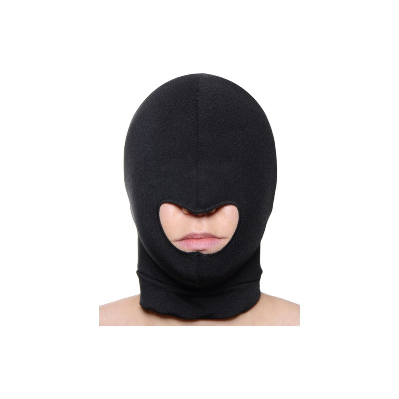 Blow Hole Open Mouth Spandex Hood