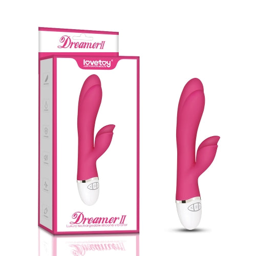 Dreamer II 7 Speed Rechargeable Vibrator Purple