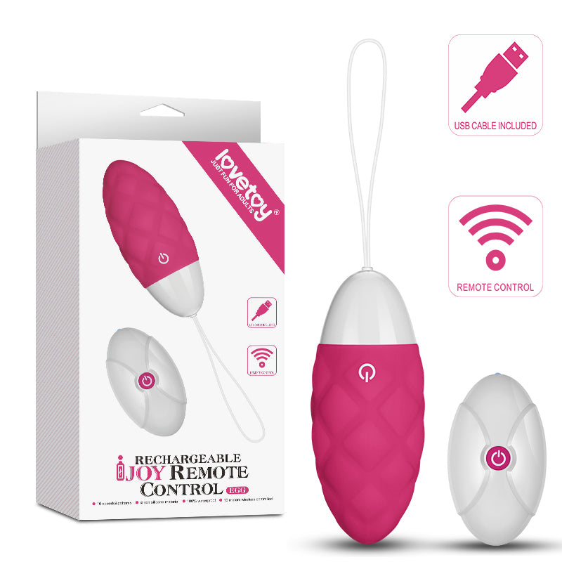 IJOY Wireless Remote Control Rechargeable Egg Pink